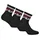 Socken 3er Pack Schwarz 43-46