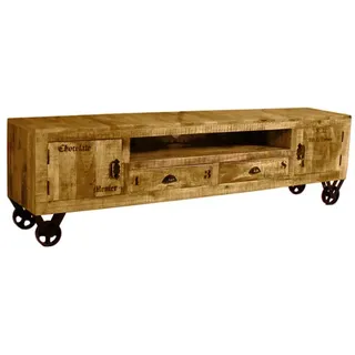 SIT Lowboard »RUSTIC«, Mangoholz/Metall, 2-türig - braun