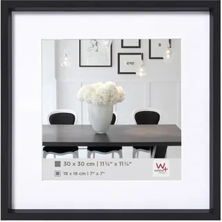 walther + design Steel Style schwarz 20x20 cm 1 St.
