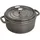 26 cm rund graphitgrau