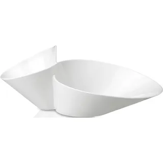 Villeroy & Boch New Wave Eye-Catcher Doppel Bol Weiß