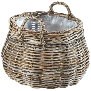 Kobolo Pflanzkorb Ø 40 x 30 cm Grau