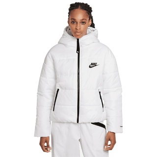 Nike FB7672-100 W NSW ESSTL THRMR CLSC PUFFER Jacket Damen WHITE/BLACK Größe XL