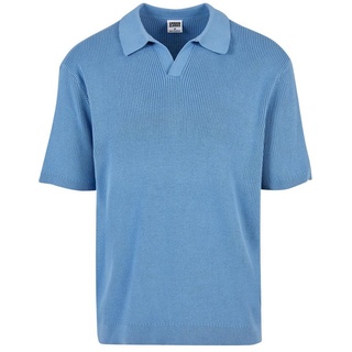 URBAN CLASSICS T-Shirt Urban Classics Herren Ribbed Oversized Shirt (1-tlg) blau XXL
