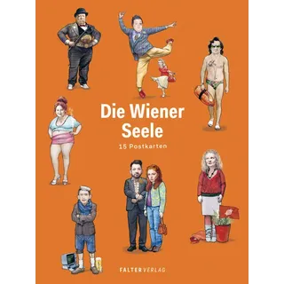 Die Wiener Seele - Postkartenbuch / Falter Verlag / Bei Hugendubel