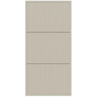Selsey Schuhkipper, Taupe, Holzwerkstoff, Rechteckig, 50x103x30 cm, Garderobe, Schuhaufbewahrung, Schuhkipper