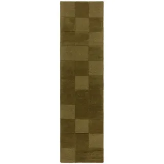KADIMA DESIGN Kadima Wollteppich 60 x 230 cm Grün
