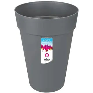 elho Loft Urban Rund 27,5 x 35,8 cm Schwarz