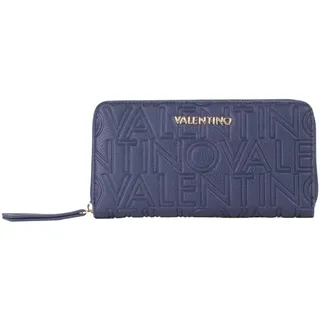 Valentino Pansy Zip Around Geldbörse blau