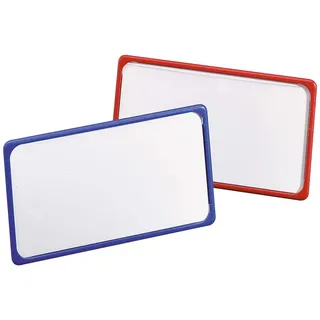 Maul Namensschilder mit Magnet Blau 10 St.