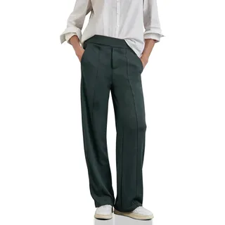 STREET ONE Damen A378076 Hose Casual Fit, Hunter Green, 34W x 30L - 34W / 30L