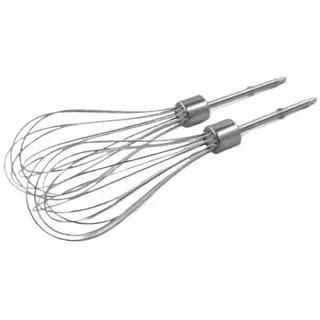 TIAJTHYD 2 stücke for Philips HR3700 Elektrische Schneebesen Edelstahl Schneebesen Kopf Zubehör(2PCS 12 Line bar)