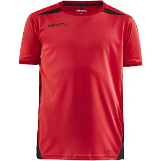 CRAFT Pro Control Impact Trainingsshirt Kinder 430999 - bright red/black 122/128