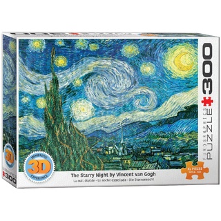 3D - Sternennacht von Vincent van Gogh (Puzzle)