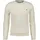 Herren Stirckpullover COTTON CABLE C-NECK Zopfstrick Rundhals Baumwolle Cream 4XL