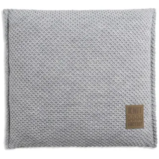 Knit Factory Dekokissen Knit Factory Lynn Kissen Grau - 50x50