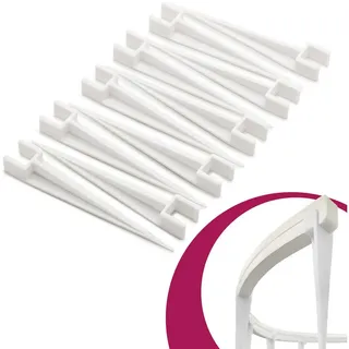 mobilefox Garten Erdspieße 10 St. passend für Philips Hue White & Color Lightstrip