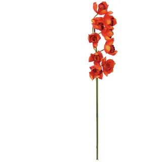 Europalms Cymbidiumzweig, rot, 90cm