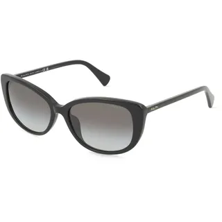 Ralph 0RA5340U Damen-Sonnenbrille Vollrand Butterfly Acetat-Gestell, schwarz