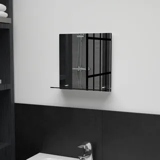 vidaXL Wandspiegel 30 x 30 cm Grau