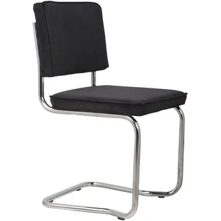 Zuiver Ridge Kink Rib Stuhl, schwarz