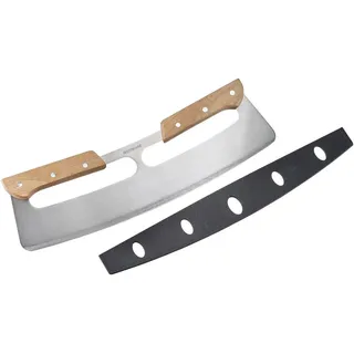 Westmark Pizzaschneider Pro Edelstahl mit Holzgriff