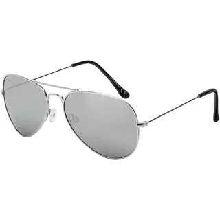BEZLIT Herren Piloten Sonnenbrille Metall – klassische Flieger-Brille mit UV400 Polycarbonatgläsern, Gold & Silber Rahmen - Einheitsgröße