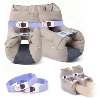 EZ Assistive Fersenschutz Dekubitus, Anti-dekubitus Kissen Fersenschutz,Fersenschützer für Druckgeschwüre zum Heilschutz