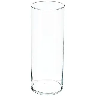 Atmosphera Zylindervase Transparent 40 cm