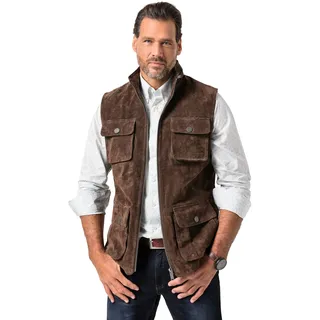 Jp1880 Weste Braun 7XL