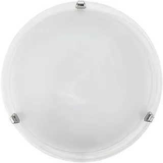 EGLO Salome 1 flammig klassisch Metall und Alabaster-Glas Ø 30 cm