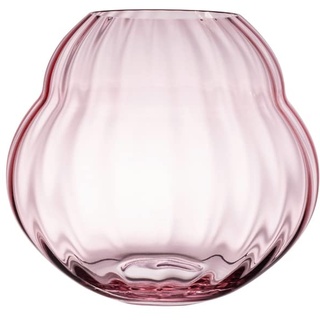 Villeroy & Boch – Rose Garden Home Vase/Windlicht Im Pink Look, 17 Cm, Kristallglas, Rosa, Füllmenge 2750 Ml