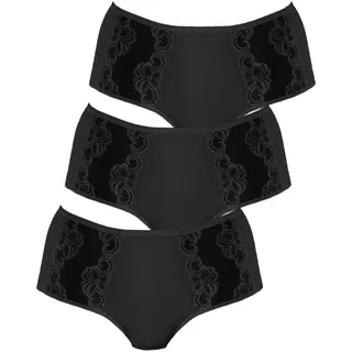 NINA VON C. Taillenslip 3 St. Schwarz 42