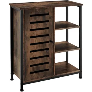 Tectake Sideboard 71 x 82 x 32 cm Braun