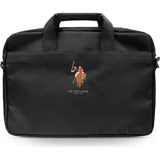 U.S. Polo US Polo Assn 15" Tasche (USCB15PUGFLBK) (16"), Notebooktasche, Schwarz