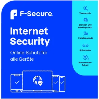 F-Secure Internet Security 2 Jahre 7 Geräte Mac OS/iOS/Android/Windows