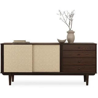 Idimex Simona 175 x 76 x 41 cm Nussbaum