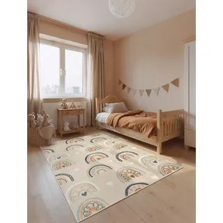 HANSE HOME Bowie Kinderteppich 120 x 170 cm Beige