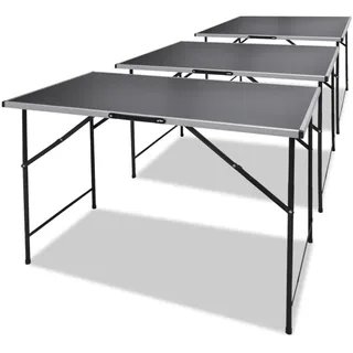 vidaXL Tapeziertische 3 STK. Klappbar