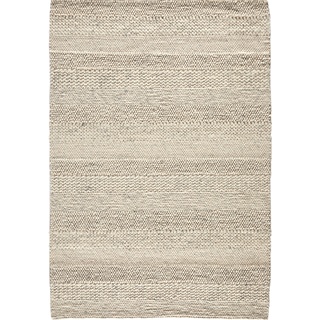 Teppich DEKOWE "Horsens" Teppiche Gr. B/L: 160 cm x 230 cm, 17 mm, 1 St., beige (natur) Baumwollteppiche