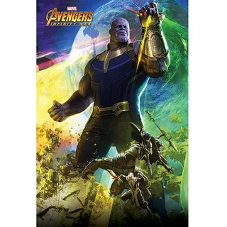 Marvel Comics Avengers: Infinity Krieg 'Thanos' Maxi Poster,61 x 91.5 cm