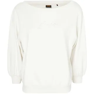 BOSS Sweatshirt CEmay silber / weiß L