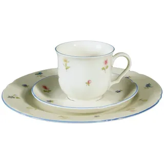 SELTMANN WEIDEN Marieluise Streublume Kaffeegedeck 3-tlg. bunt