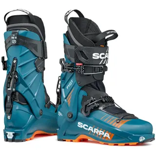 Scarpa F1 GT Herren Tourenskischuh Petrol/Orange 30