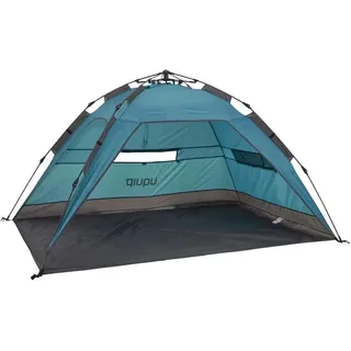 UQUIP Buzzy Strandzelt Reise XL Wind Sonnen Schutz UV50+ petrol