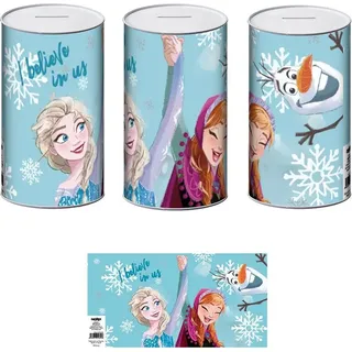 Disney Metal L 10x10x17.5 Cm Frozen Sparschwein Durchsichtig Durchsichtig One Size - Transparent