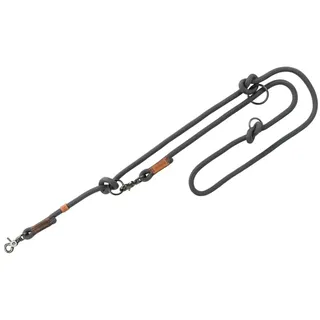 Trixie BE NORDIC V-Leine L–XL: 2m/diametro 13mm Grigio Scuro/marrone: Nordische Trainingsleine