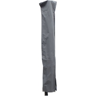 Madison hochwertige Schutzhülle #1 mit Stab für Sonnenschirme mit einem Durchmesser von 200-400 cm aus wetterfestem 220g/m2 Polyestergewebe in grau