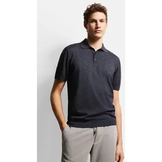 bugatti Poloshirt in klassischer Form blau XL