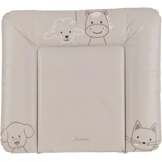 Sterntaler® Wickelauflage Bauernhof, Made in Europe beige